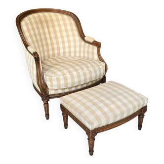 Fauteuil bergère Louis XV