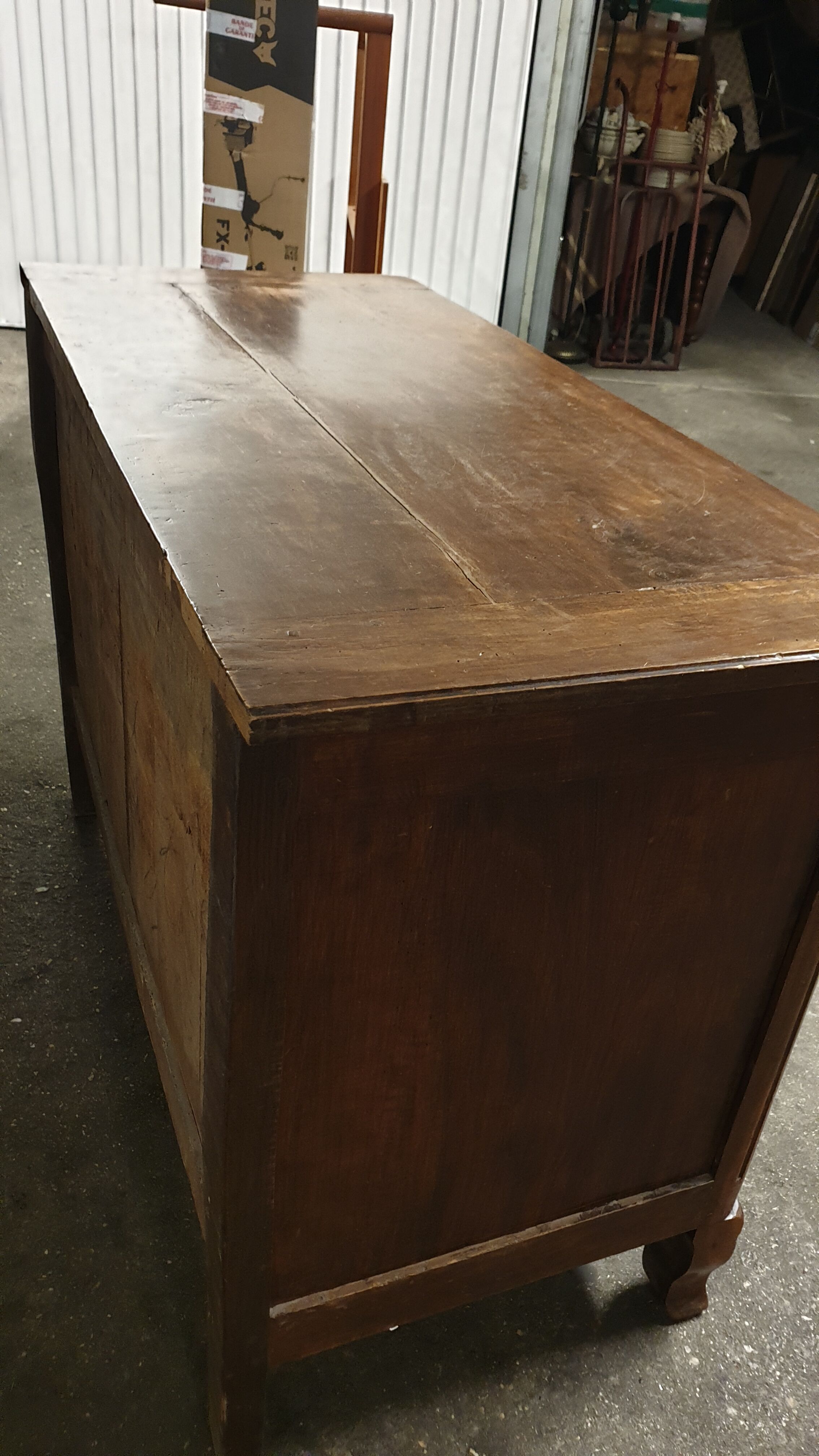 Louis XVI walnut chest of drawers