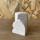 Owl/Owl Travertine Paperweight - 1970s