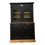 Two-piece patinated sideboard