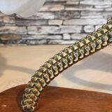 Art Deco 1950s brass wall lights