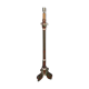 Esapgne ep 1900 ground carved wood lamppost