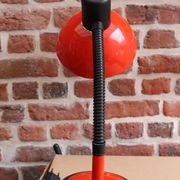 Red desk lamp Veneta Lumi 70's