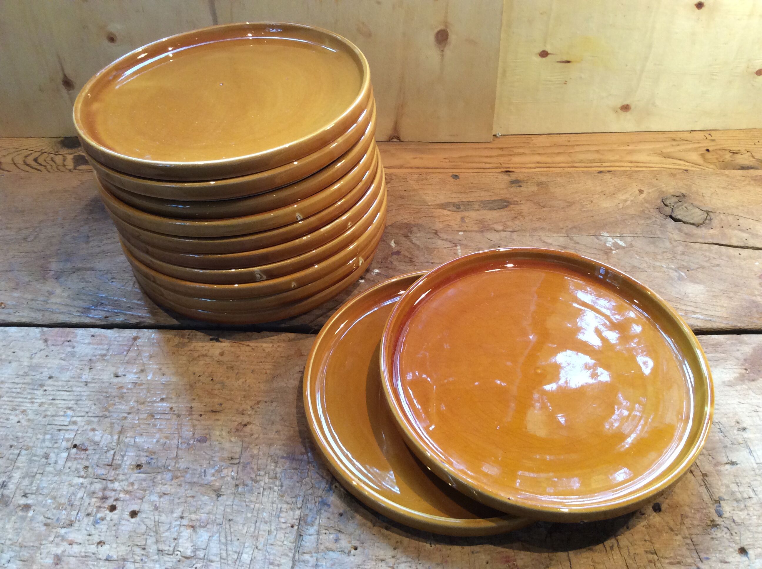 Set of 12 plates vintage