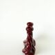 Large woven ceramic candle holder, Bordeaux, 1960