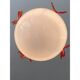 White and red butterfly Sphere Pendant in Murano Glass