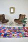 Tapis boucherouite 115x290cm