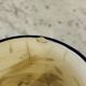 Large antique earthenware cup LONGWY