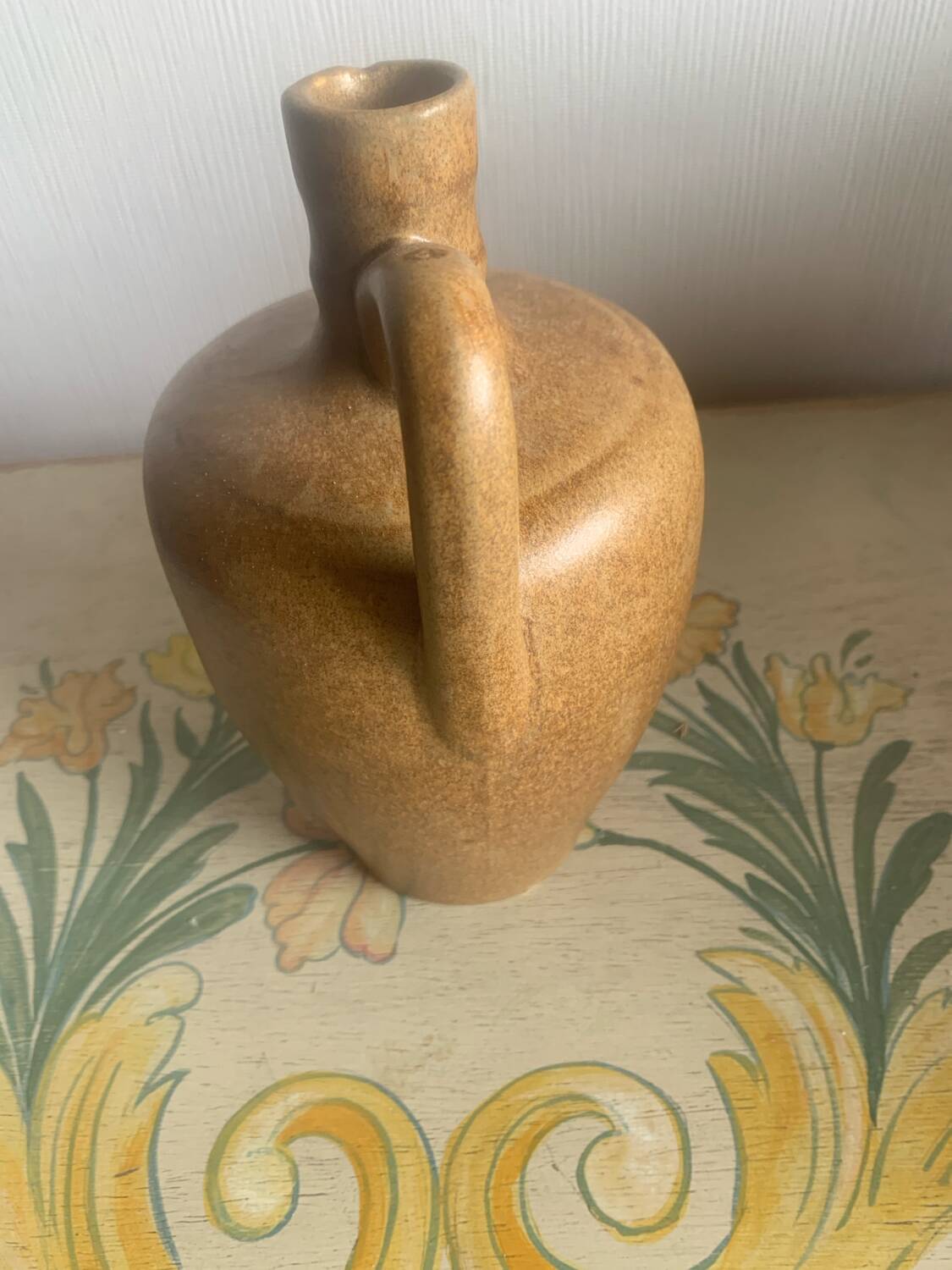 Cruche en grès Digoin vintage