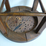 Architect's stool high in wood