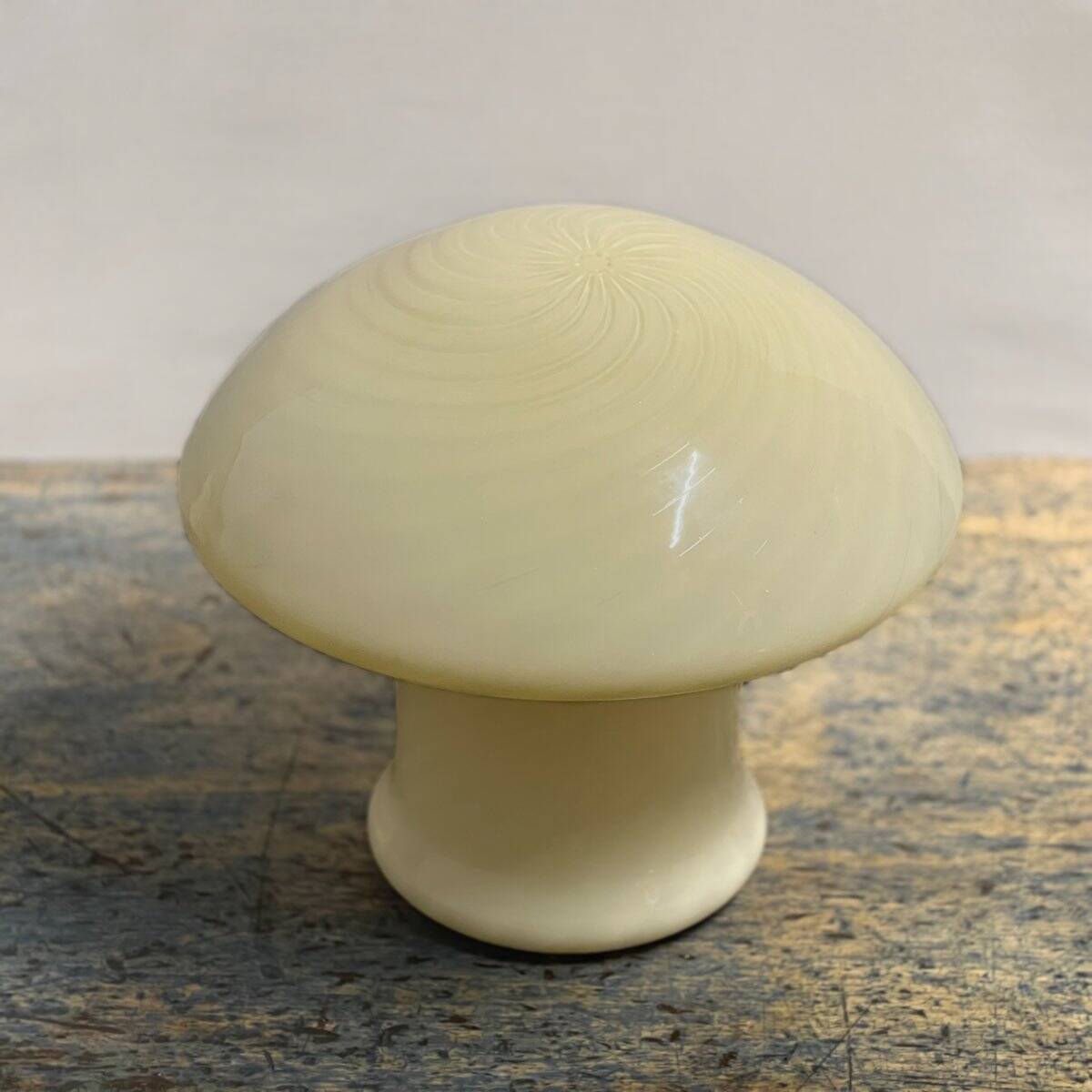 Lampe champignon vintage faite à la main en verre de Murano, Italie, années 70