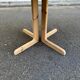 Table à manger ronde décapée extensible style Rainer Daumiller Hirtshal 146