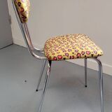 1970s Chrome Leopard Chair