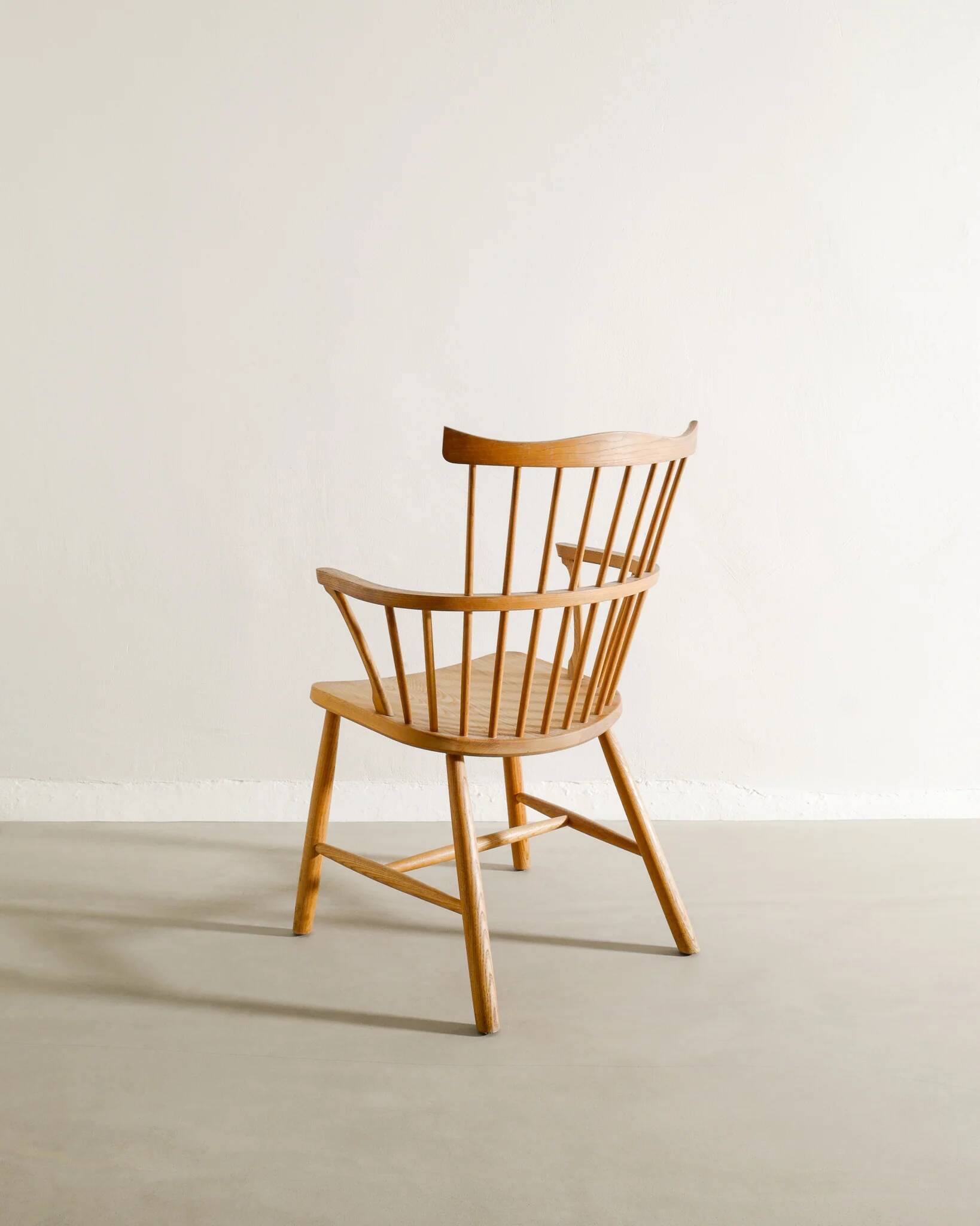 Danish Mid Century Wooden "3250" Windsor Chair by Børge Mogensen, 1960s