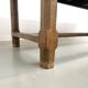 Authentic French farmhouse table from 1890 in solid oak with two drawers.