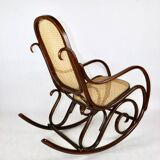 Vintage Brown Rocking Chair
