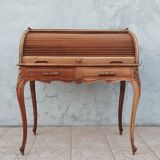 Louis XV cylinder desk in walnut