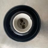 Old wall lamp molded glass 1960