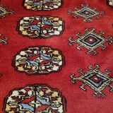 Tapis d'orient boukhara en laine entièrement fait main