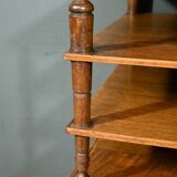 Revolving Walnut Bookcase, stamped G.Lancelin – 1900