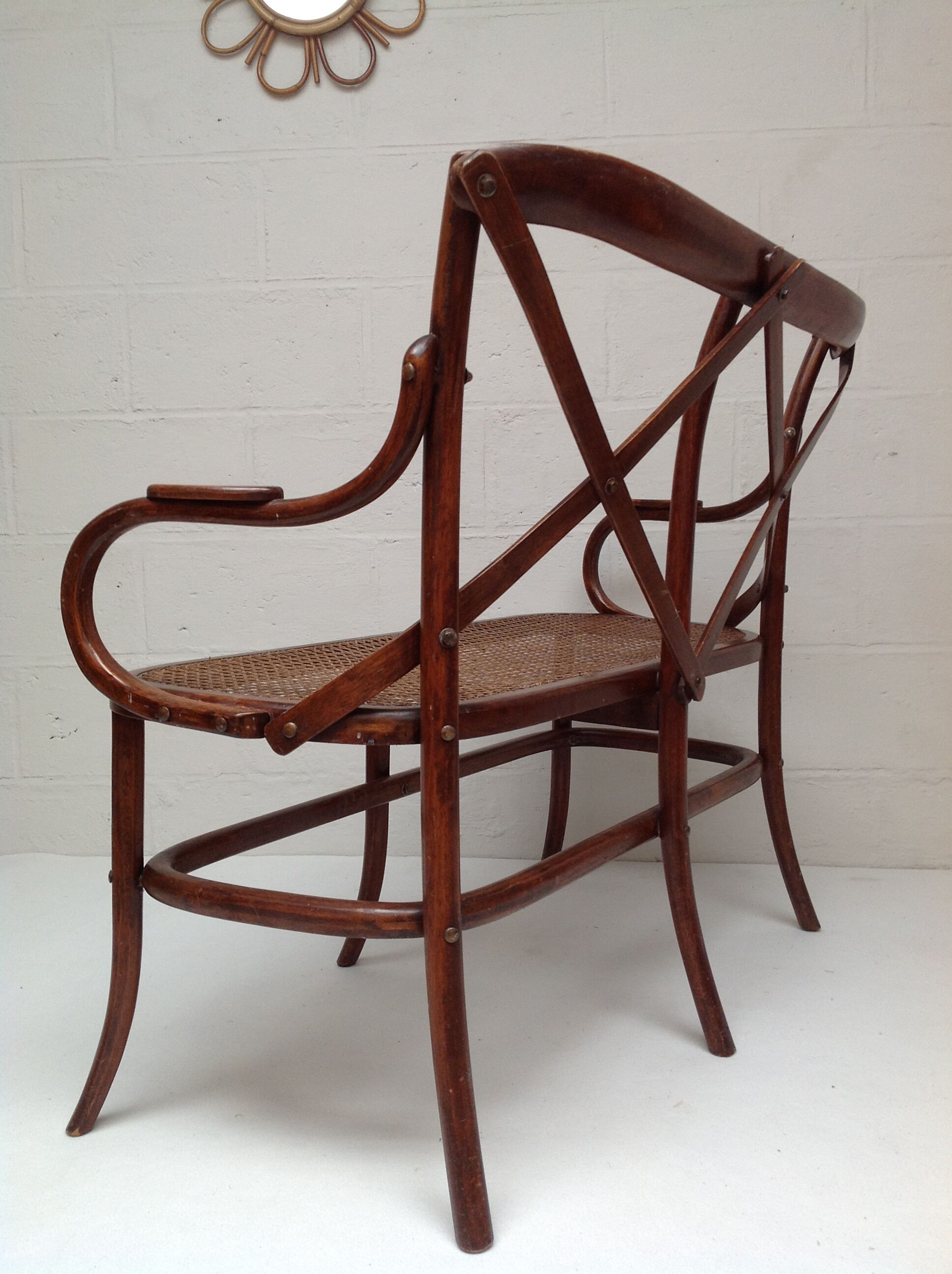 Wood bench and canning