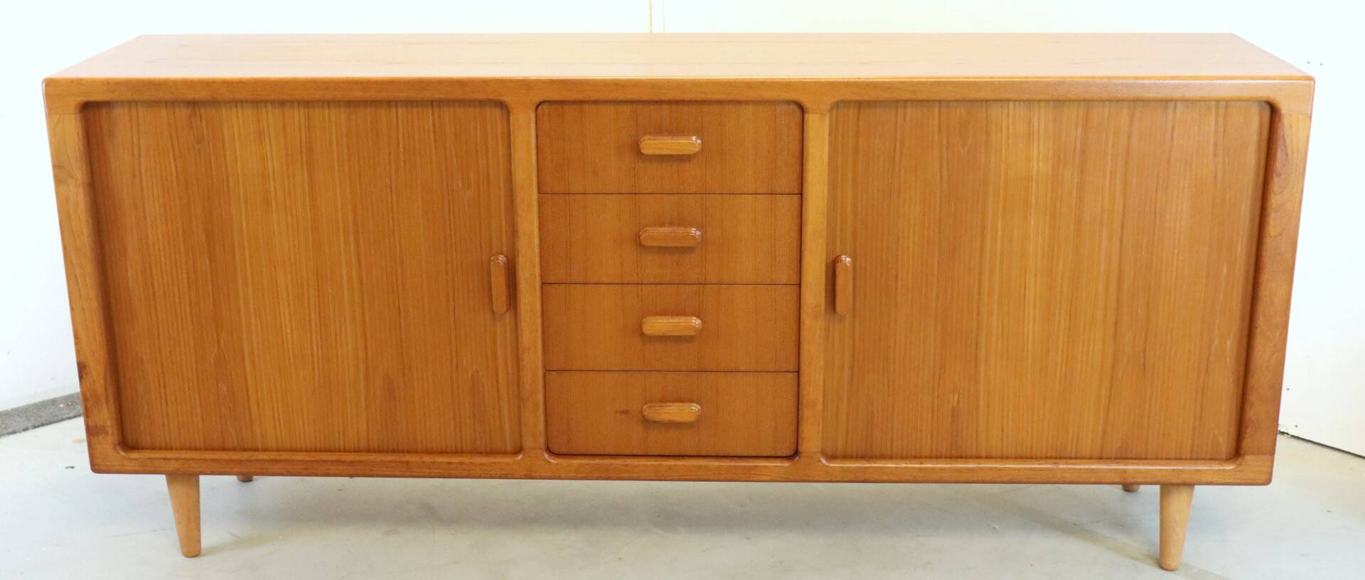 Silkeborg deens teak vintage sideboard 'Bandenitz' | 200 cm