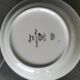 Deep plate with blue and gold decoration – 20 cm