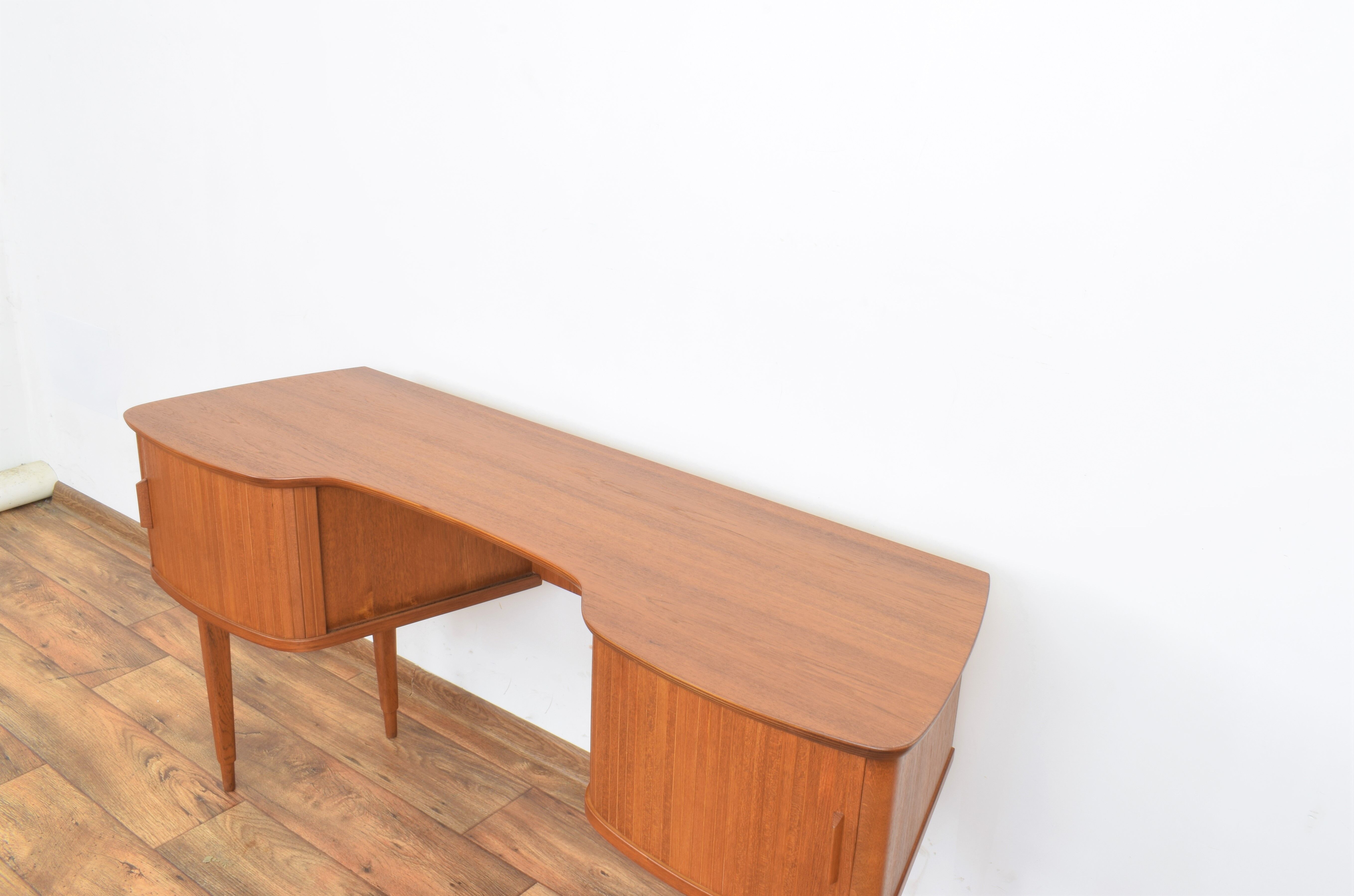 Mid-Century Norwegian Teak Desk, 1960s.