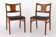 2 Vintage Danish Chairs - 1960s Mid-Century Modern Style