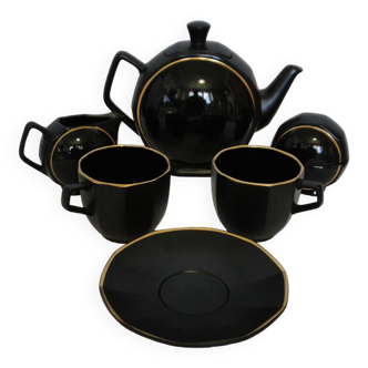 CERAMIC COFFEE OR TEA SERVICE 6 PIECES