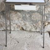 Metal console vintage feet Eiffel 1970