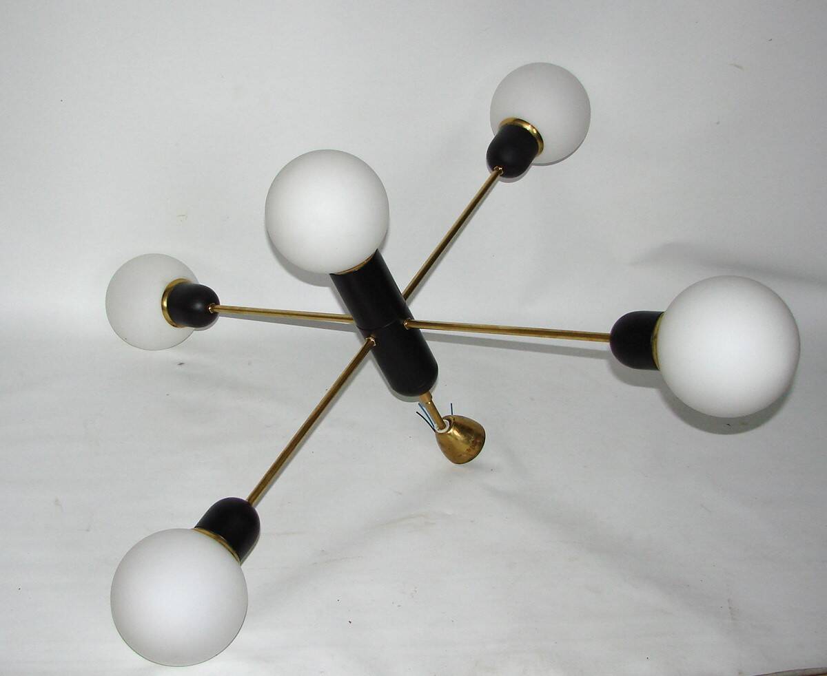 Stilnovo style candlestick, 1960's