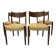 Chaises scandinaves en teck 1970