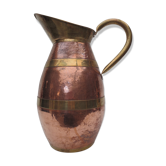 Umbrella holder, copper and brass broc