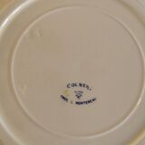 Set of 6 Plate in White Earthenware