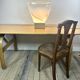 Murano blown glass lamp by Leucos 1970s