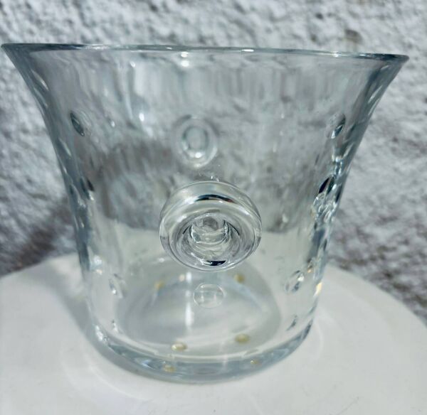 Seau à glaçons en cristal Saint Louis modèle Bubbles