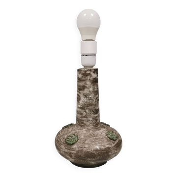 Danish ceramic table lamp from the 1970-80s.