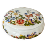 Vintage English porcelain box floral decoration Aynsley Cottage garden