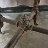 Napoleon 3-point or center table with black marble top
