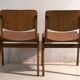 Vintage Thonet dining chairs (c.1950). Set of 4 pieces.
