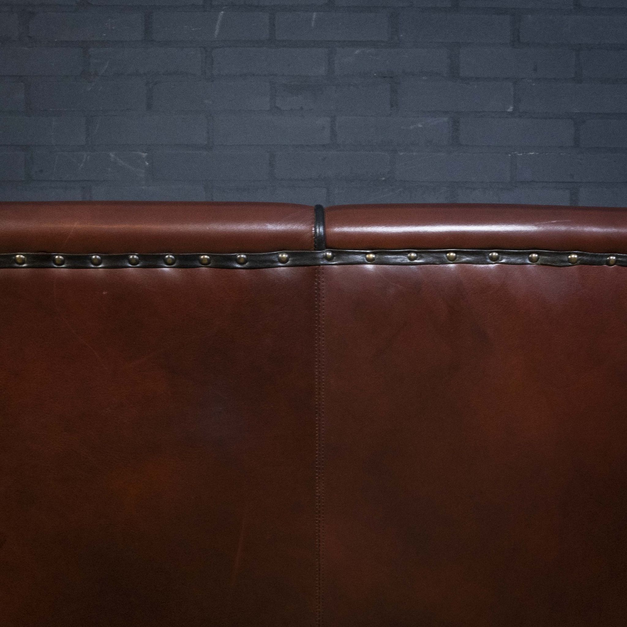 Vintage leather sofa
