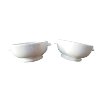 Pair of eared bowls