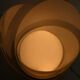 Large vintage white glass lamp model LT300 by Carlo Nason for Mazzega.