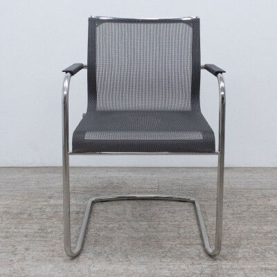 Chaise ICF Stick ATK 700 gris et chromé