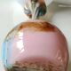 Vase en verre d Art soufflé/opaline , Murano, Italie, années 70