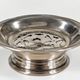 Vintage silver-plated metal butter dish, Italy – Coquillor style