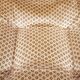 Serie de 6 chaises velours 1970