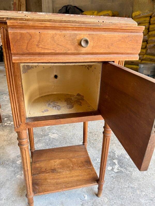 Vintage bedside table
