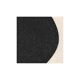 Abstract painting on paper - black illustration signed eawy